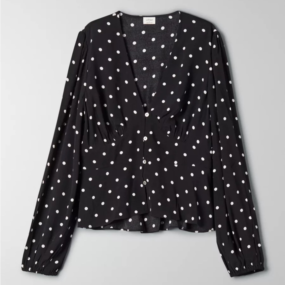 Aritzia prairie blouse